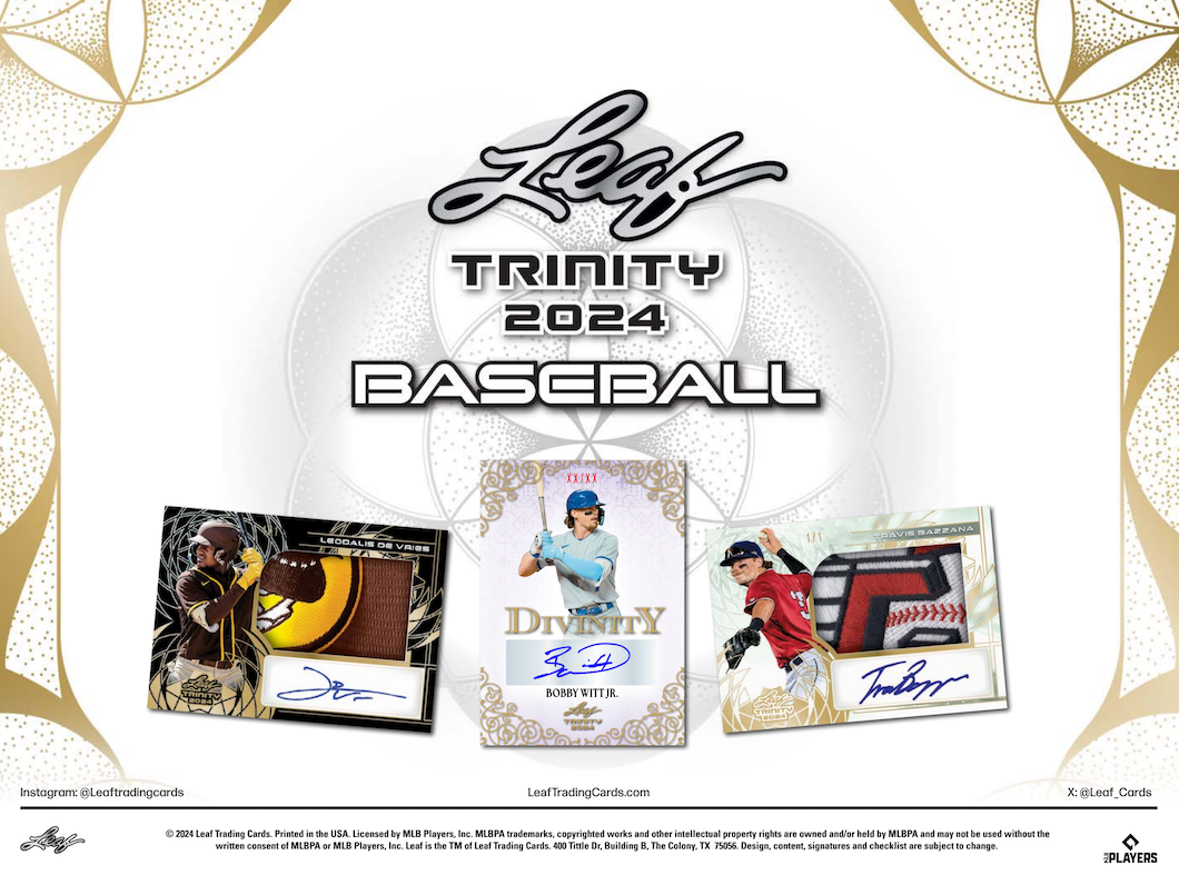 2024 Leaf Trinity Baseball Hobby 6 Box Break #2 - RANDOM TEAMS