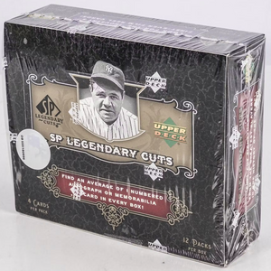 2007 Upper Deck SP Legendary Cuts Baseball 8 Box Break #1 - RANDOM TEAMS