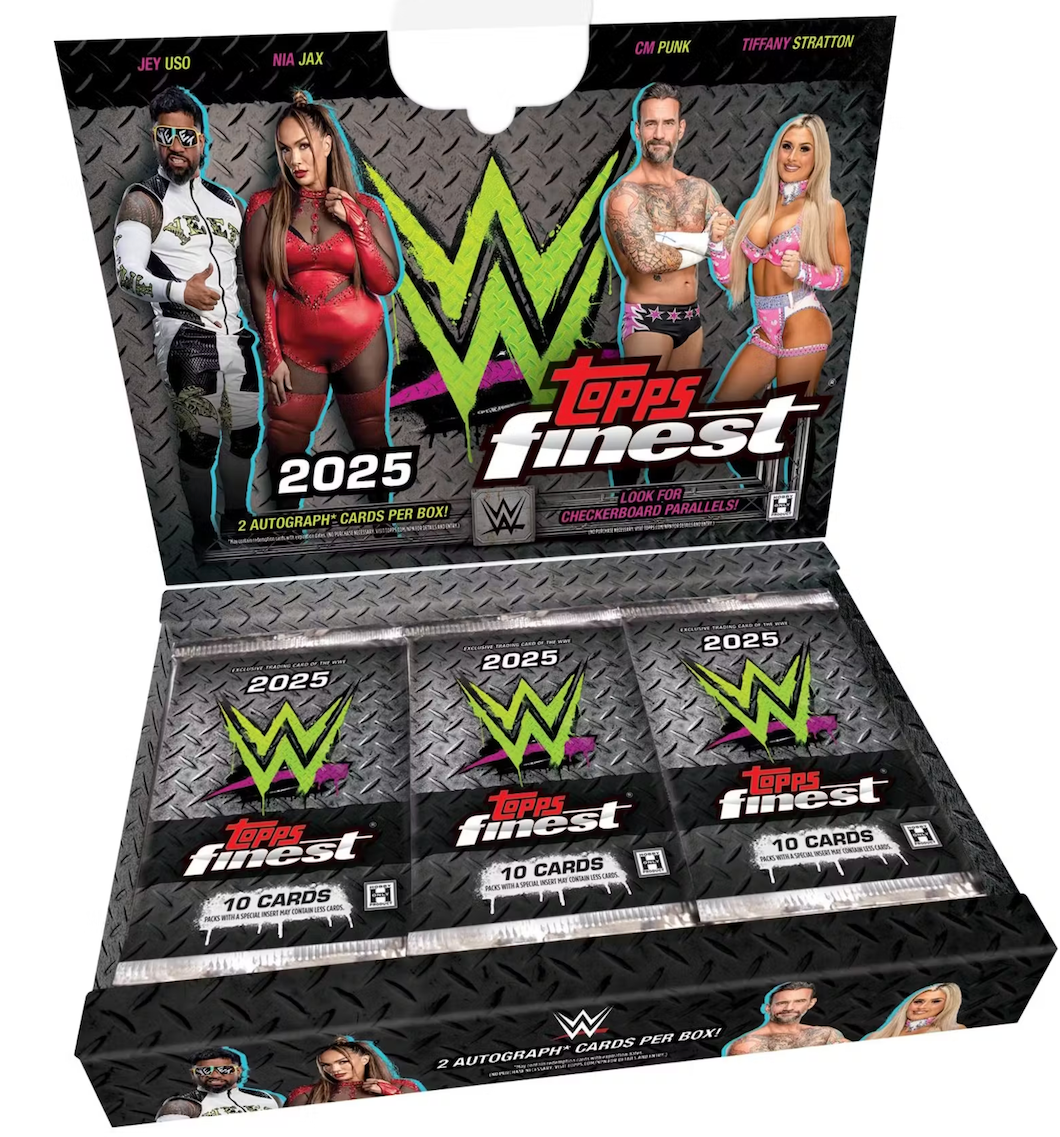 2025 Topps Finest WWE Hobby Box