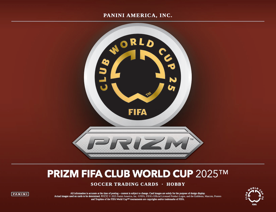 2025 Panini Prizm FIFA Club World Cup Soccer Hobby Box