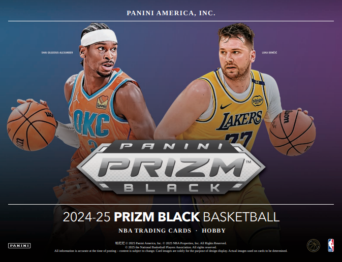 2024/25 Panini Prizm Black Basketball Hobby 3 Box Break #4 - RANDOM TEAMS