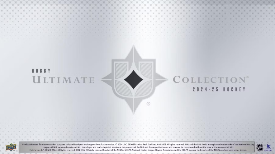 2024/25 Upper Deck Ultimate Collection Hockey Hobby 8 Box Case Break #5 - RANDOM TEAMS