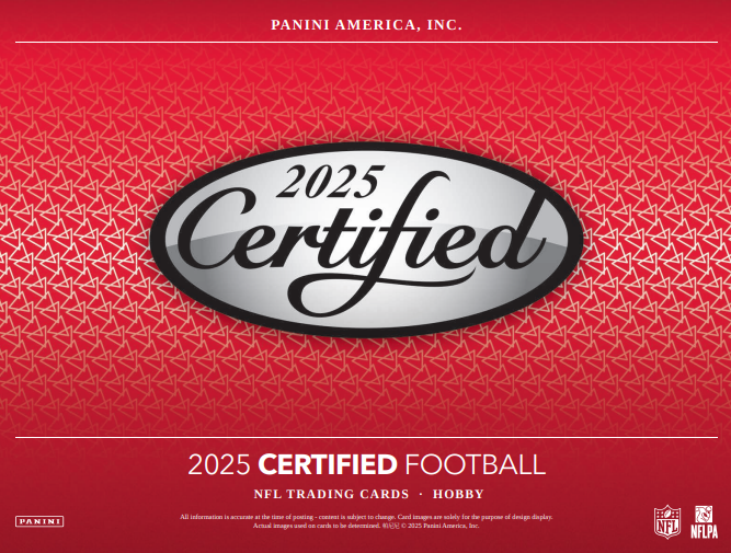 2025 Panini Certified Football Hobby 4 Box Break #2  - RANDOM TEAMS