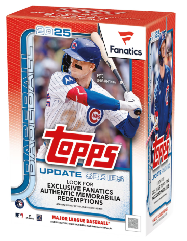 2025 Topps Updates Baseball Fanatics Exclusive Value Box