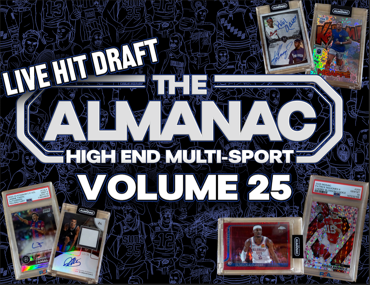 The Almanac - High End Multi Sport: Volume 25 - Case Break #1 - LIVE ...