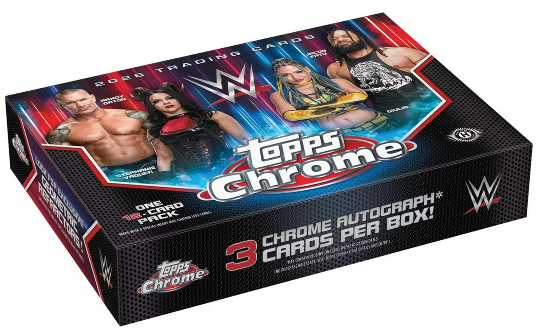 2026 Topps Chrome WWE Delight Box – Layton Sports Cards