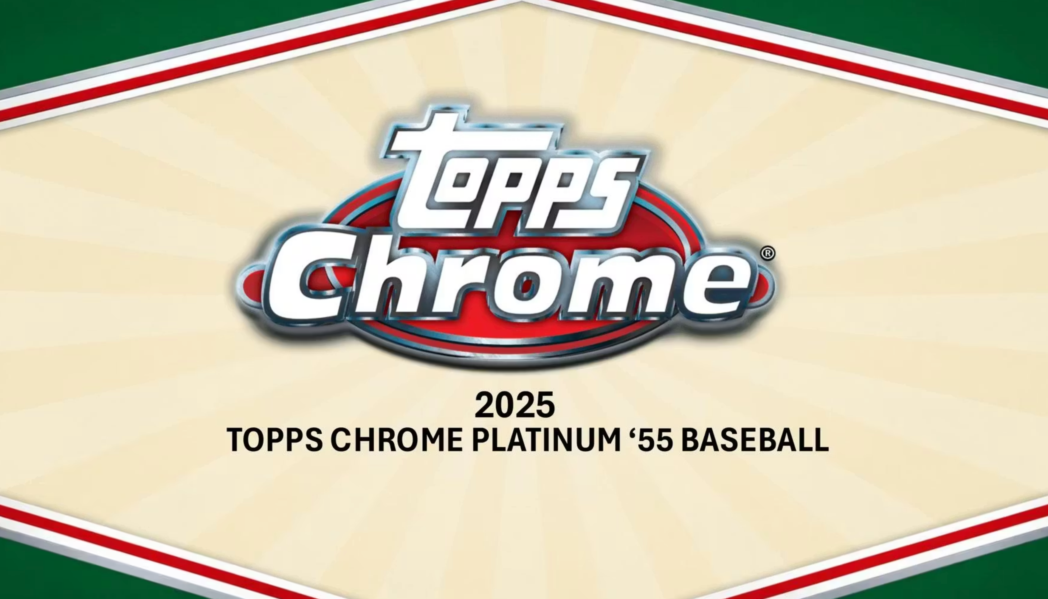 2025 Topps Chrome Platinum '55 Baseball Hobby 12 Box Case Break