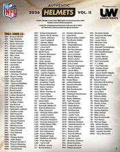 Load image into Gallery viewer, 2026 Fanatics Under Wraps NFL Authentic Helmets Vol. II - 5 Box Break #1 - PICK YOUR TEAM
