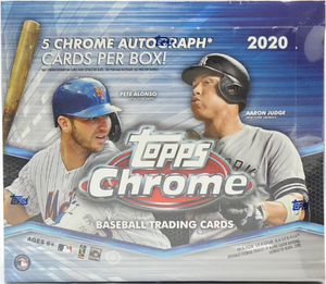 2020 Topps Chrome Baseball Jumbo HTA Box