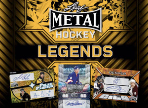 2025 Leaf Metal Legends Hockey Box