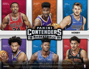 2018/19 Panini Contenders Basketball Hobby Box