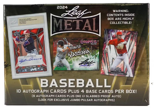 2024 Leaf Metal Baseball Jumbo Box