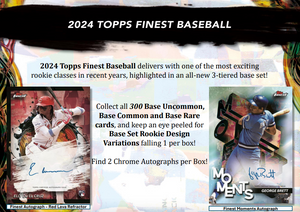 2024 Topps Finest Baseball Hobby 8 Box Case Break #58 - RANDOM TEAMS