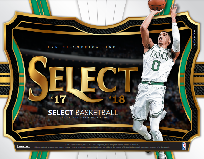 2017/18 Panini Select Basketball Hobby Box