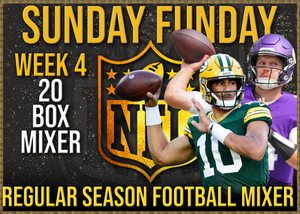 Sunday Funday NFL 20 Box Week 4 Regular Season Treasures Football Mixer - RANDOM TEAMS W/ A RE-ROLL!