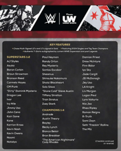 Load image into Gallery viewer, 2024 Under Wraps Autographed WWE Authentic Walk-Out T-Shirt Mystery 10 Box Case Break #8 - RANDOM HIT STYLE
