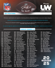 Load image into Gallery viewer, 2025 Fanatics Under Wraps NFL Autographed Footballs 6 Box Case Break #4 - RANDOM TEAMS
