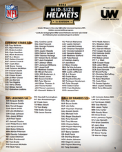 Load image into Gallery viewer, 2026 Fanatics Under Wraps NFL Mid-Size Helmets 6 Box Case Break #2 - PICK YOUR TEAM
