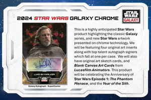 2024 Topps Star Wars Chrome Galaxy Hobby Box