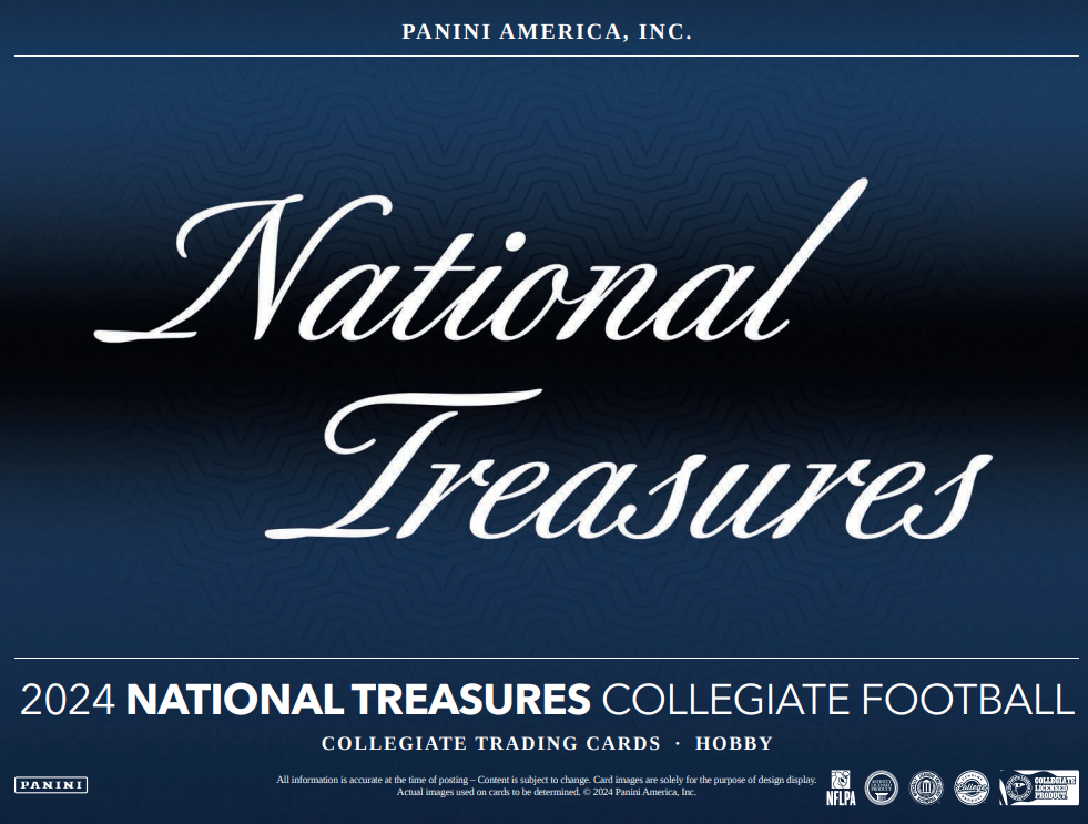 2024 Panini National Treasures Collegiate Football Hobby 4 Box Case Break #4 - RANDOM TEAMS