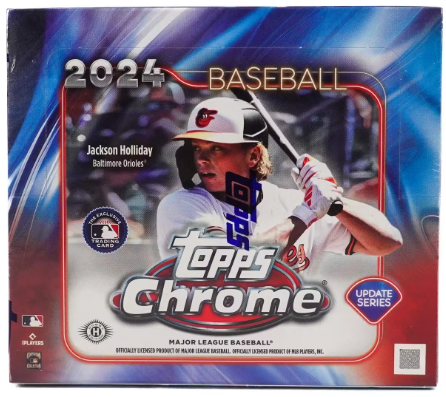 2024 Topps Chrome Update Series Baseball Jumbo 8 Box Case Break #6 ...