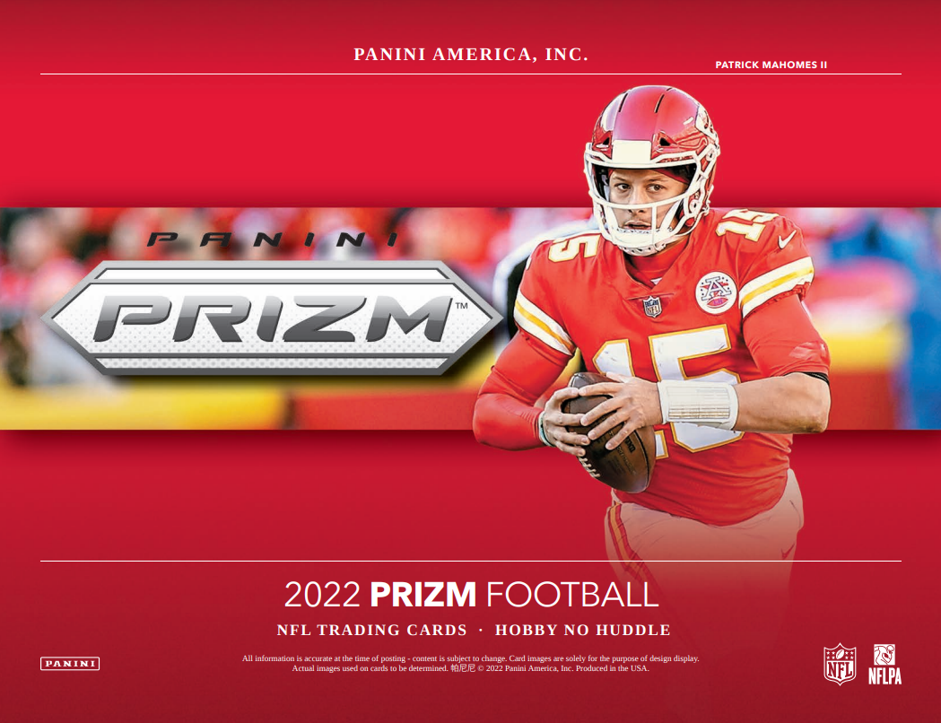 2022 Panini Prizm Football No Huddle Box