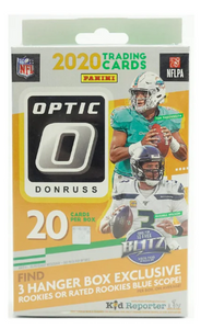 2020 Panini Donruss Optic Football Hanger Pack Box