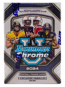 2024 Bowman Chrome University Football Blaster Box