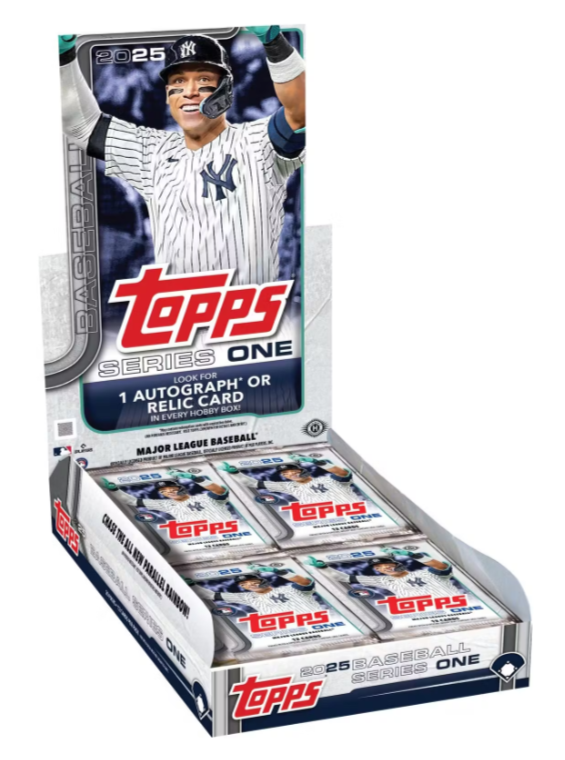 2025 Topps Series 1 Baseball Hobby 12 Box Case Break #5 - PICK YOUR TEAM