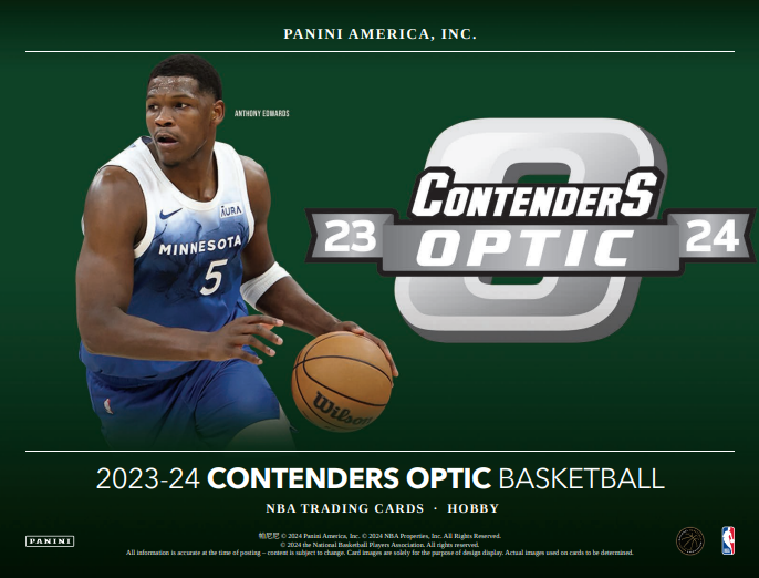 2023/24 Panini Contenders Optic Basketball Hobby Box