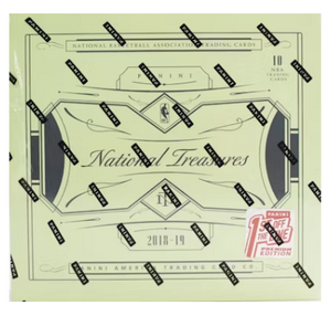 2018/19 Panini National Treasures Basketball 1st Off The Line FOTL Hobby Box