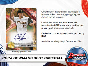 2024 Bowman's Best Baseball Hobby 8 Box Case Break #14 - RANDOM TEAMS