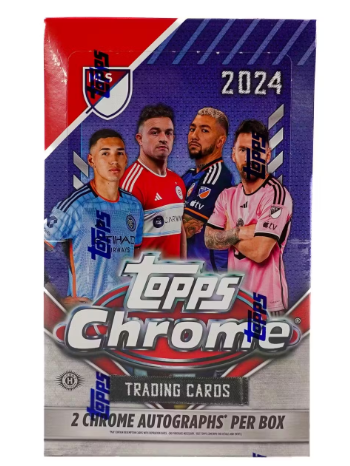 2024 Topps Chrome MLS Soccer Hobby Box