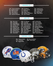 Load image into Gallery viewer, 2025 Fanatics Under Wraps NFL Mini Helmets 10 Box Case Break #1 - RANDOM TEAMS
