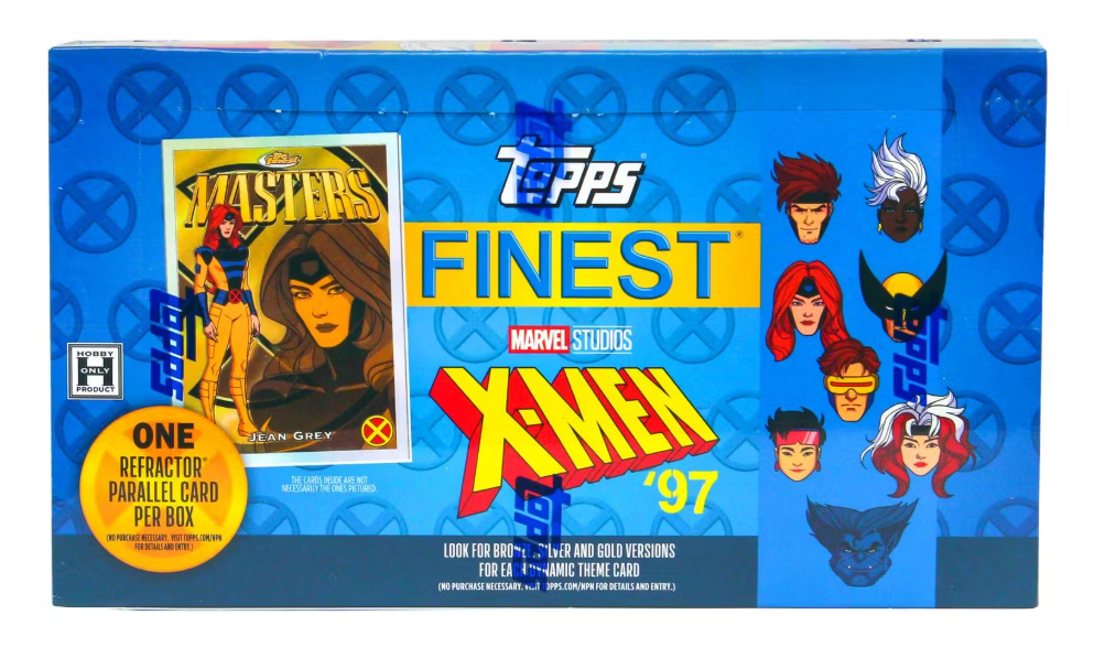 2025 Topps Finest X-Men '97 Hobby Box