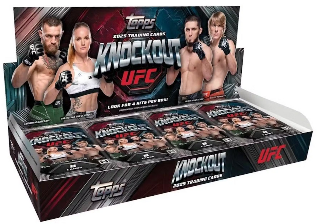 2025 Topps UFC Knockout Hobby Box