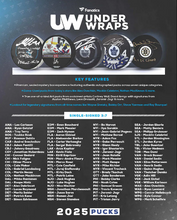 Load image into Gallery viewer, 2025 Fanatics Under Wraps NHL Hockey Puck Box
