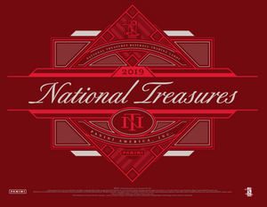 2019 Panini National Treasures Baseball Hobby Box