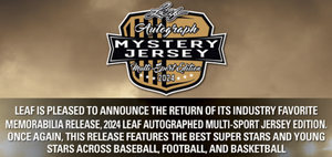 2024 Leaf Autograph Mystery Jersey Multi-Sport Edition Box