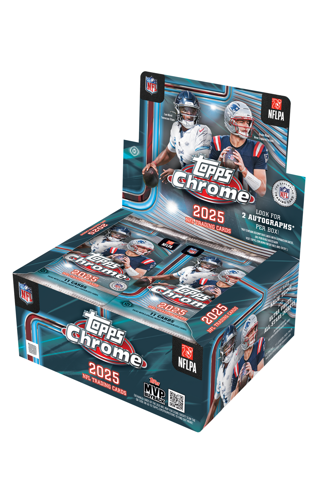 2025 Topps Chrome Football Jumbo Box – Layton Sports Cards