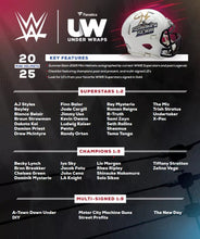 Load image into Gallery viewer, 2025 Fanatics Under Wraps WWE Signed Mini Helmet Box 10 Box Case Break #3 - RANDOM WRESTLER STYLE
