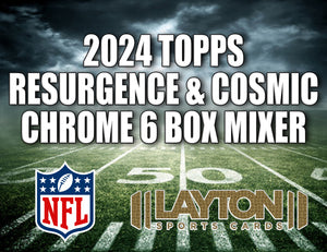 2024 Topps Resurgence & Cosmic Chrome Football Hobby 6 Mixer #1 - RANDOM TEAMS