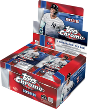 Load image into Gallery viewer, 2026 Topps Chrome Baseball Jumbo 8 Box Case Break #1 - RANDOM TEAMS
