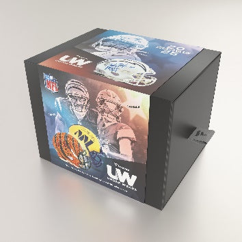 2025 Fanatics Under Wraps NFL Mini Helmets 10 Box Case Break #1 - RANDOM TEAMS