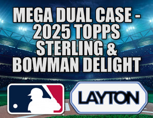 Mega Dual Case MLB - 2025 Topps Sterling & Bowman Breaker's Delight #3 - RANDOM TEAMS