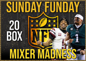 Sunday Funday NFL 20 Box Football Mixer Madness - RANDOM TEAMS (W/ RE-ROLL!)