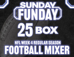 Sunday Funday NFL Week 4 Regular Season 25 Box Football Mixer - RANDOM TEAMS