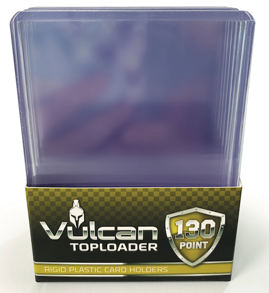 Vulcan Shield 130 Point Toploaders (1 Pack of 10)