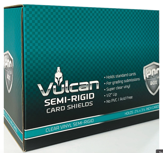 Vulcan Shield Semi Rigid Card Holders (1 Box of 200)